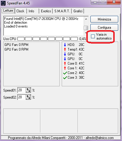 SpeedFan: regolare la velocità delle ventole Immagine 21 SpeedFan: regolare la velocità delle ventole