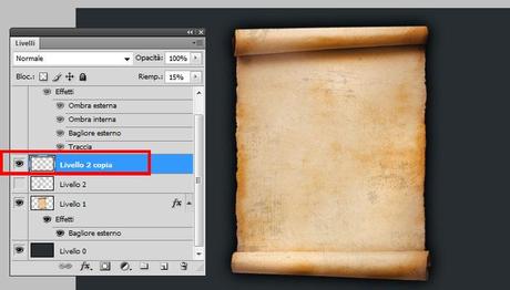 Tutorial Photoshop: Creare un menu su antica pergamena