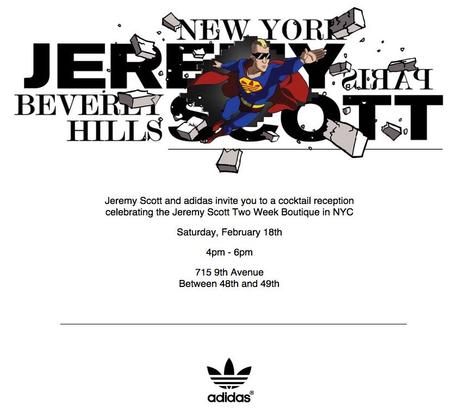New York FW - Jeremy Scott and Adidas Cocktail Reception