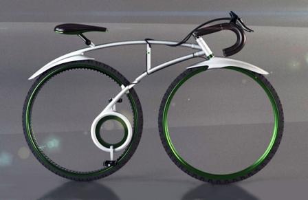 La bicicletta fluorescente