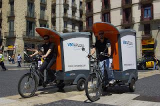Vanapedal, la prima impresa eco-logistica di Catalunya. Vanapedal, la prima impresa eco-logistica di Catalunya.