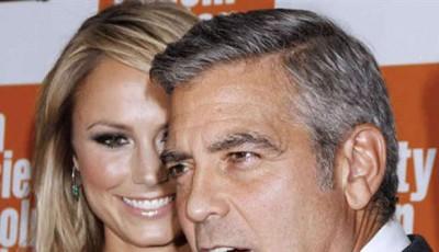 geroge clooney, stacy ,relazione 