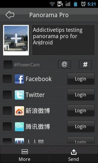 Foto Panoramiche su Android con Panorama Pro Panorama Pro Android Share Foto Panoramiche su Android con Panorama Pro