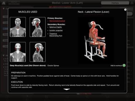 iMuscle Nova: Personal Fitness Trainer in 3D per iPhone e iPad iMuscle Nova Exercise iMuscle Nova: Personal Fitness Trainer in 3D per iPhone e iPad