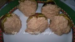 carciofi ripieni alla leccese carciofi,patate,salento,leccese,ripieni