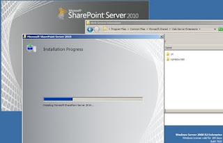 Come installare Sharepoint su una macchina virtuale creata con VmWare