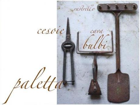 collezione attrezzi giardino vintage garden tools…Shabby Chic on Friday
