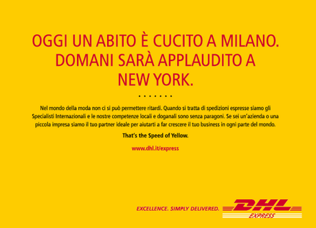 DHL Express Event & Sfilata Next Generation