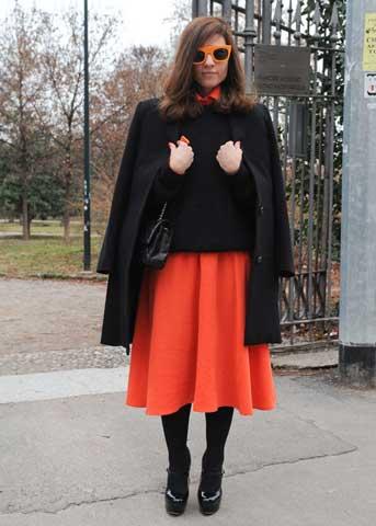 Street style of Milan Fashion Week