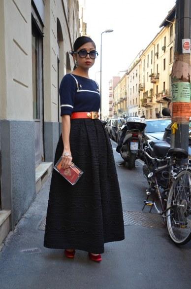 Street style of Milan Fashion Week