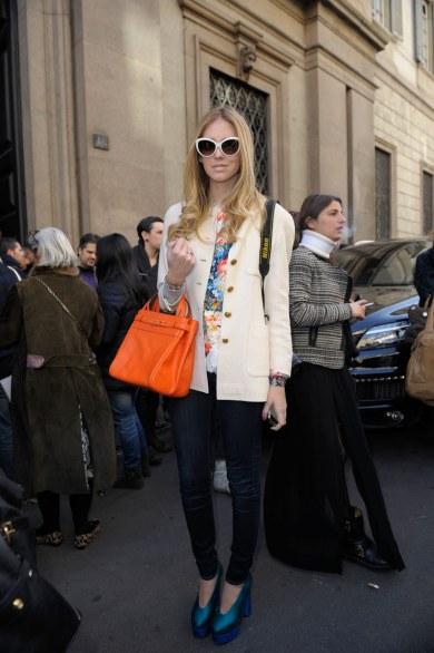 Street style of Milan Fashion Week