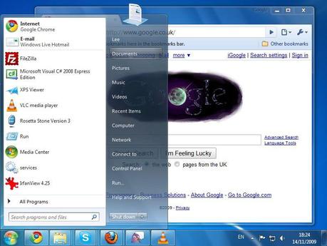 vistart desktop Windows 8 CP: Ripristinare Pulsante Start con ViStart