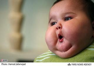 Boom di nascita di bambini grassi in Inghilterra