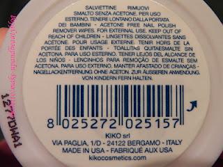 Dischetti levasmalto a confronto - Kiko remover wipes, Lilyox dischetti leva smalto Dischetti levasmalto a confronto - Kiko remover wipes, Lilyox dischetti leva smalto