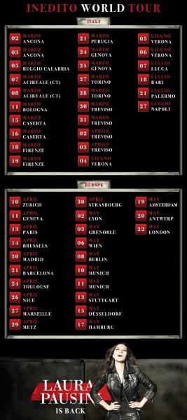 Inedito world tour laura pausini 267x600 Inedito World Tour | Date Laura Pausini Italia Europa