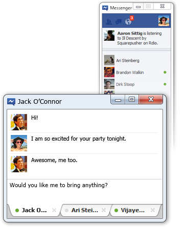 [Download ] Facebook Messenger, arriva il MSN del social network Blu Ufficialmente.
