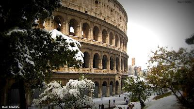 La neve a Roma