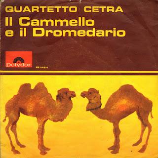 QUARTETTO CETRA - IL CAMMELLO E IL DROMEDARIO/SOFFIA SULLE CANDELINE (1964)