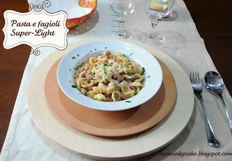 Pasta e fagioli super-light