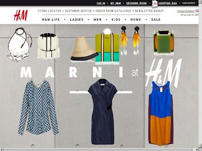 Negative impressions at Marni at H&M;. Negative impressions at Marni at H&M;.
