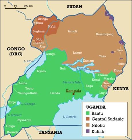 Il quadro etnico dell'Uganda