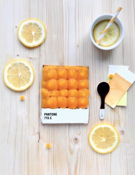 Le tovolozze dei colori Pantone diventano torte Le tovolozze dei colori Pantone diventano torte