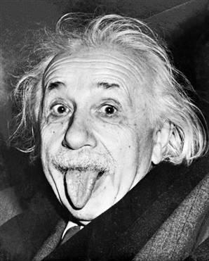 La linguaccia di Albert Einstein