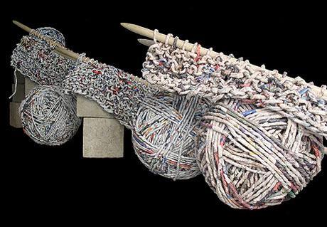 Arte Knit: il knitting ecologista di Ivano Vitali