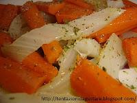 Insalata di finocchio e carote