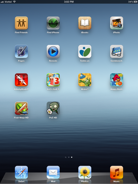 Ecco i primi Screenshot dell iPad 3!