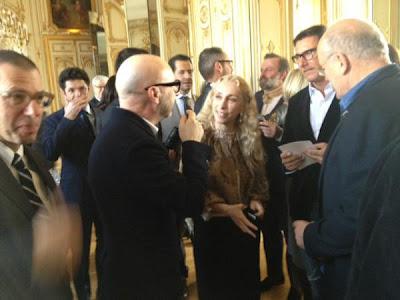 Domenico Dolce & Stefano Gabbana all'Elysee Paris