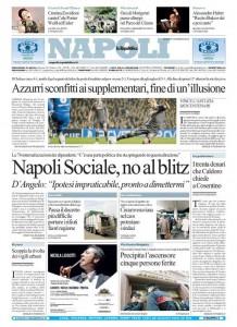 ECCO LE PRIME PAGINE DEI QUOTIDIANI IN EDICOLA! TITOLI PER IL NAPOLI .. ECCO LE PRIME PAGINE DEI QUOTIDIANI IN EDICOLA! TITOLI PER IL NAPOLI ..
