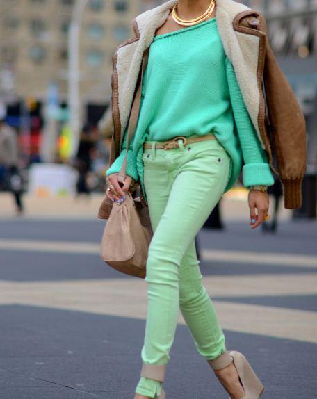 Mint Candy Apple: la moda verde menta!