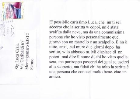 Viva Coppi: ora arriva una lettera anonima LETTERA ANONIMA.jpg