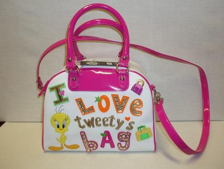 Borsa Looney Tunes Braccialini Lovely_Tweety_bianca