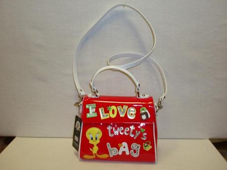 Borsa Looney Tunes Braccialini Lovely_Tweety_rossa