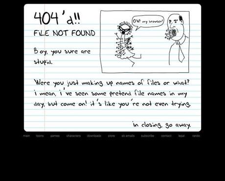 esempi pagina errore 404 esempi pagina errore 404