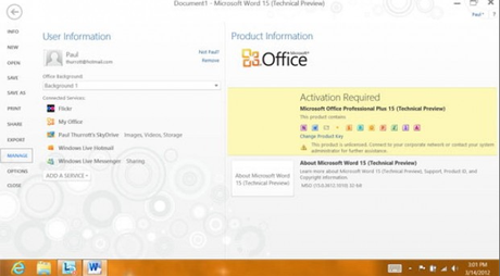 Immagine61 Microsoft Office 15 Technical Preview [Features e ScreenShot]