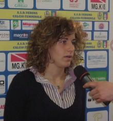 Marta Carissimi nel post match