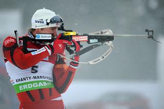 Biathlon: Svendsen e Domracheva siglano l'ultima gara stagionale