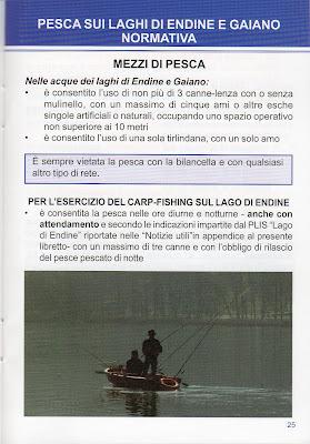 PROV. BERGAMO CALENDARIO PESCA 2012 PROV. BERGAMO CALENDARIO PESCA 2012