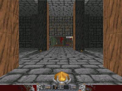 Heretic sparatutto in prima persona rilasciato sotto licenza GNU creato con una versione modificata del motore grafico di Doom.