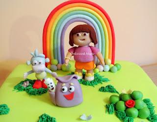 Dora L'explora Cake