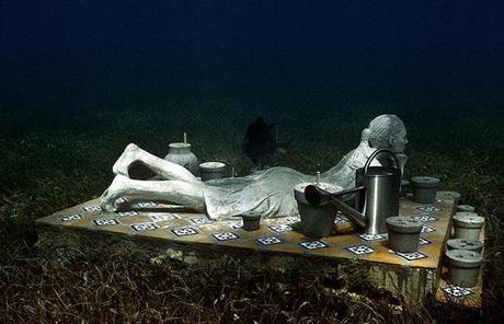 Le sculture sottomarine di Cancun