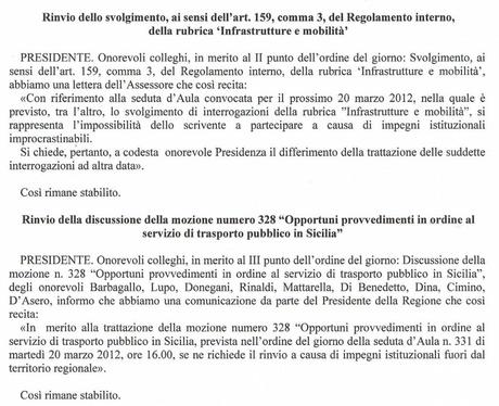 “LEGITTIMO IMPEDIMENTO” O LATITANZA POLITICA ?