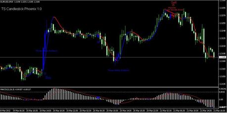 EURUSD Trading del ciclo Tracy con il nuovo TS Candlestick Phoenix Fire1.0