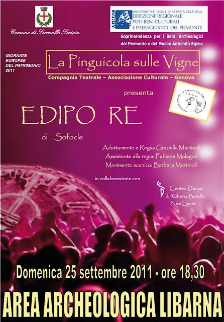 Domenica 25/09 Edipo Re