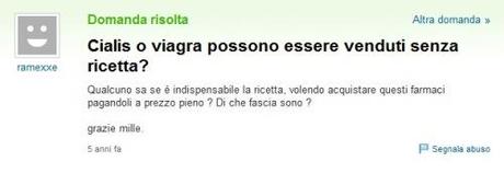 Domanda su Cialis 3 Cialis: le domande sui forum