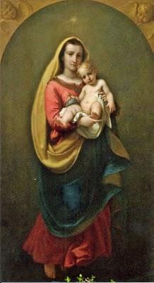 La Madonna delle Grazie dipinta da Francesco Scaramuzza (1803-1886)