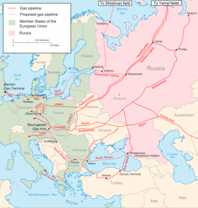 Gasdotti russi verso l'Europa
